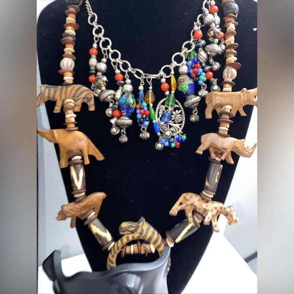 Lot of Vintage Bohemian Jewelry  some designers - Picture 11 of 13